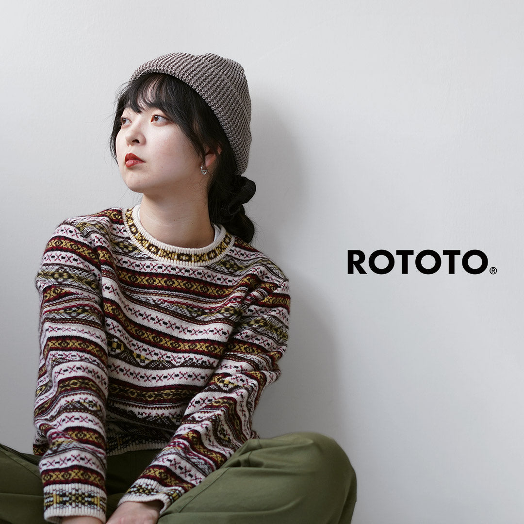 ROTOTO / 華夫格無簷小便帽