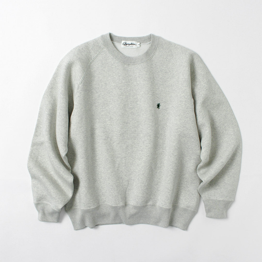 GYMPHLEX / Sudadera tipo jersey con cuello redondo y manga oscilante
