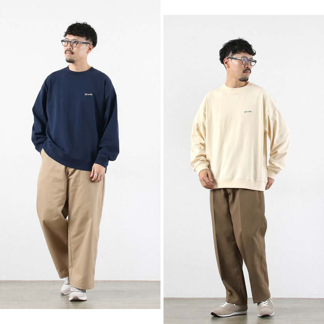 GYMPHLEX / 高紗棉質長袖T卹
