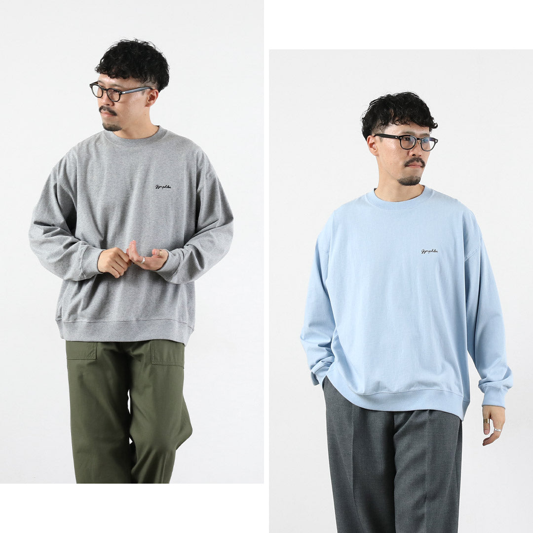 GYMPHLEX / 高紗棉質長袖T卹