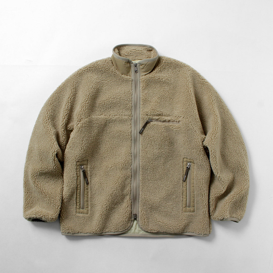 GYMPHLEX / Cozy Light Boa Blouson
