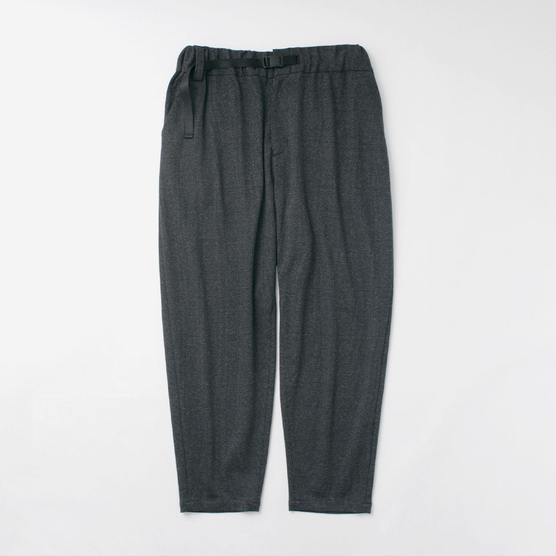 WHITE ALPINIERING / Pantalon Sarouel Glen Check