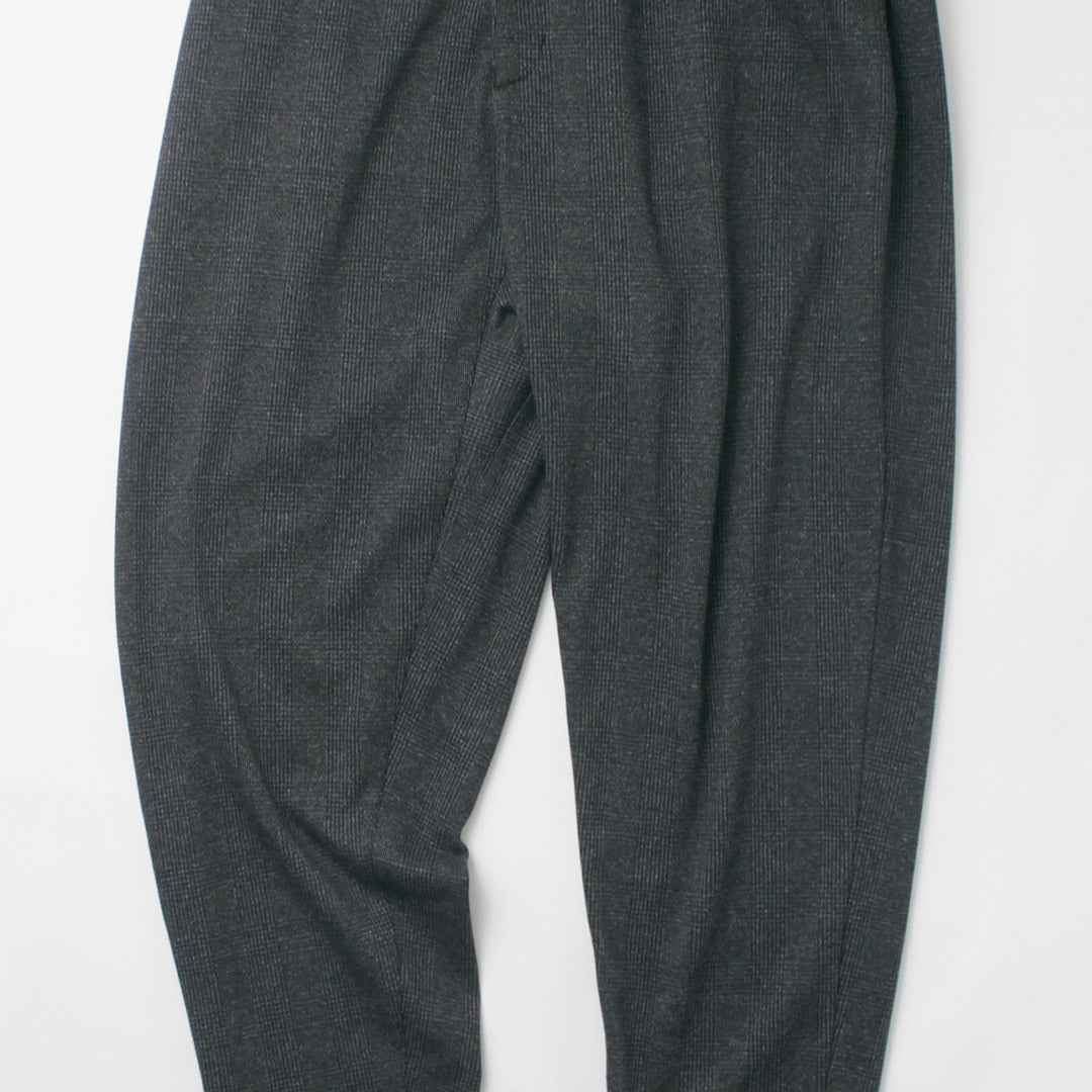 WHITE ALPINIERING / Pantalon Sarouel Glen Check