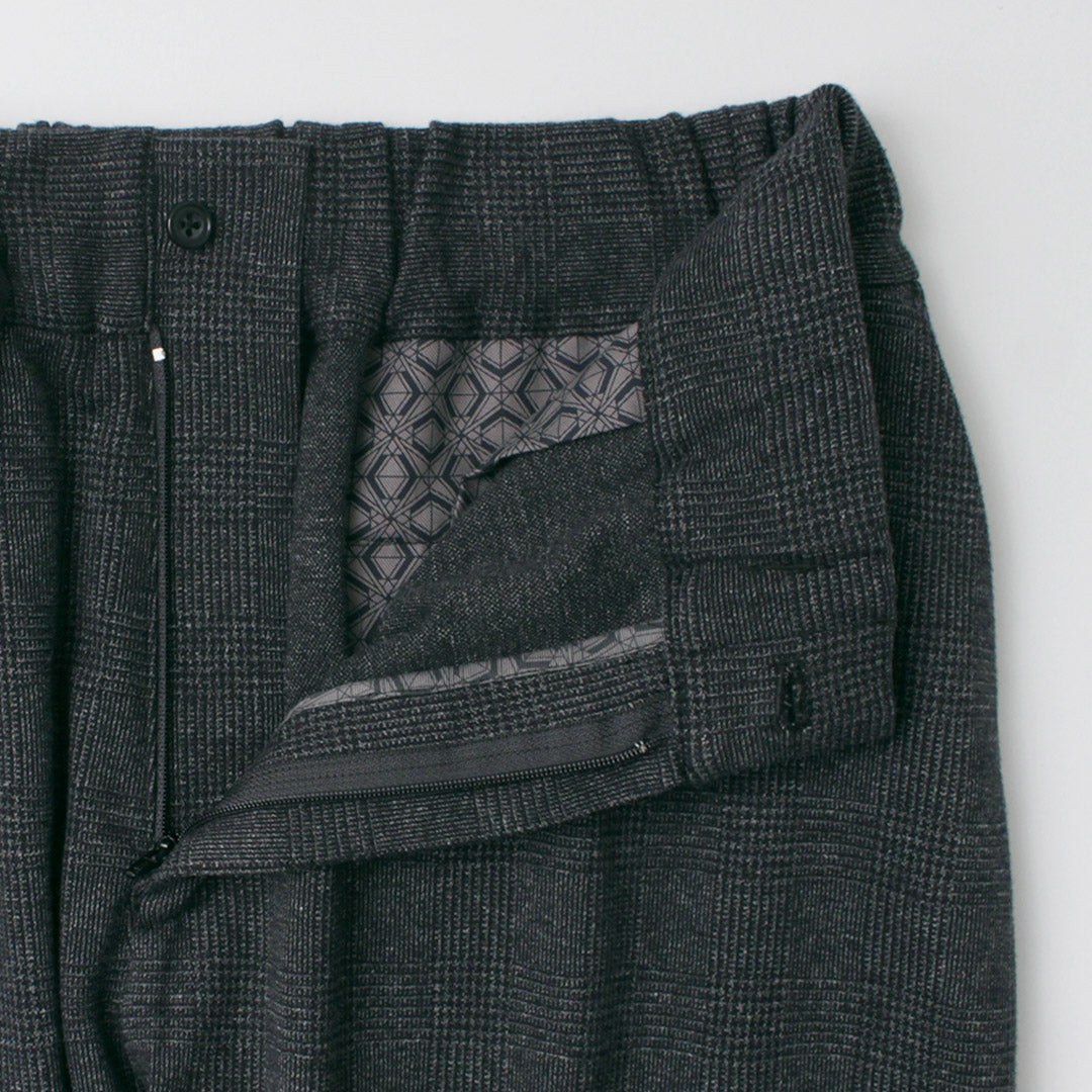 WHITE ALPINIERING / Pantalon Sarouel Glen Check