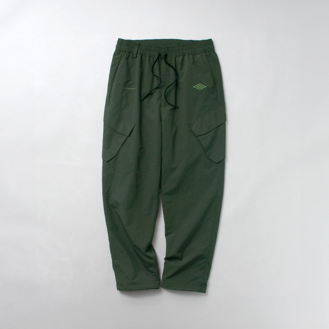 白色 MOUNTAINEERING / UMBRO 合作休閒工裝褲
