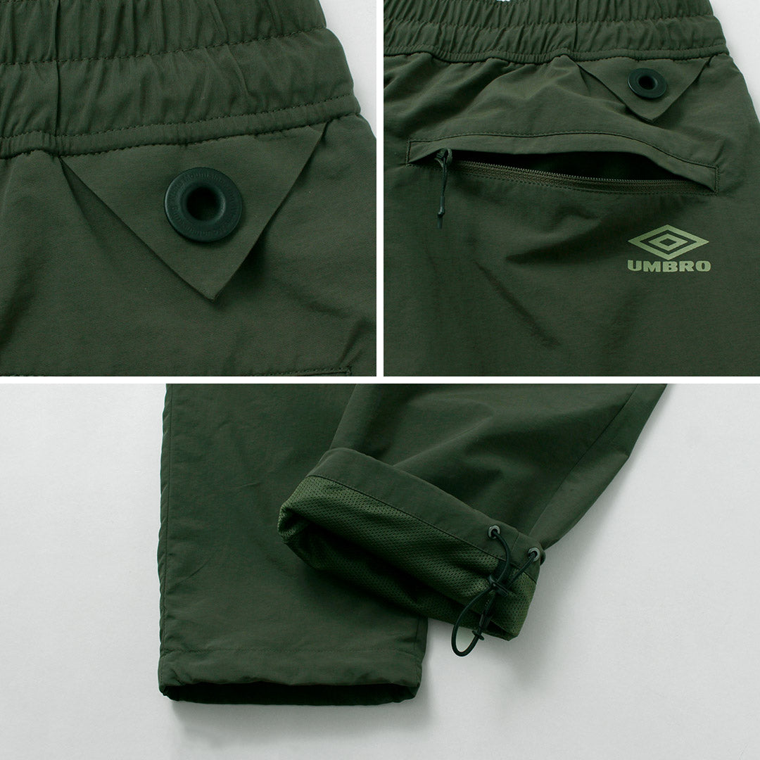 白色 MOUNTAINEERING / UMBRO 合作休閒工裝褲