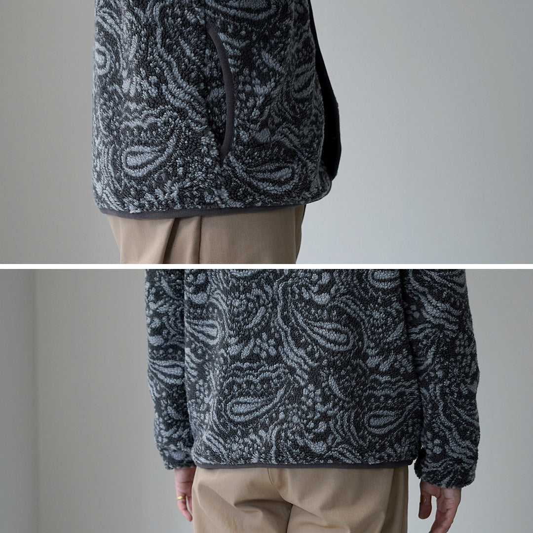 VINCENT ET MIREILLE / Cárdigan boa reversible