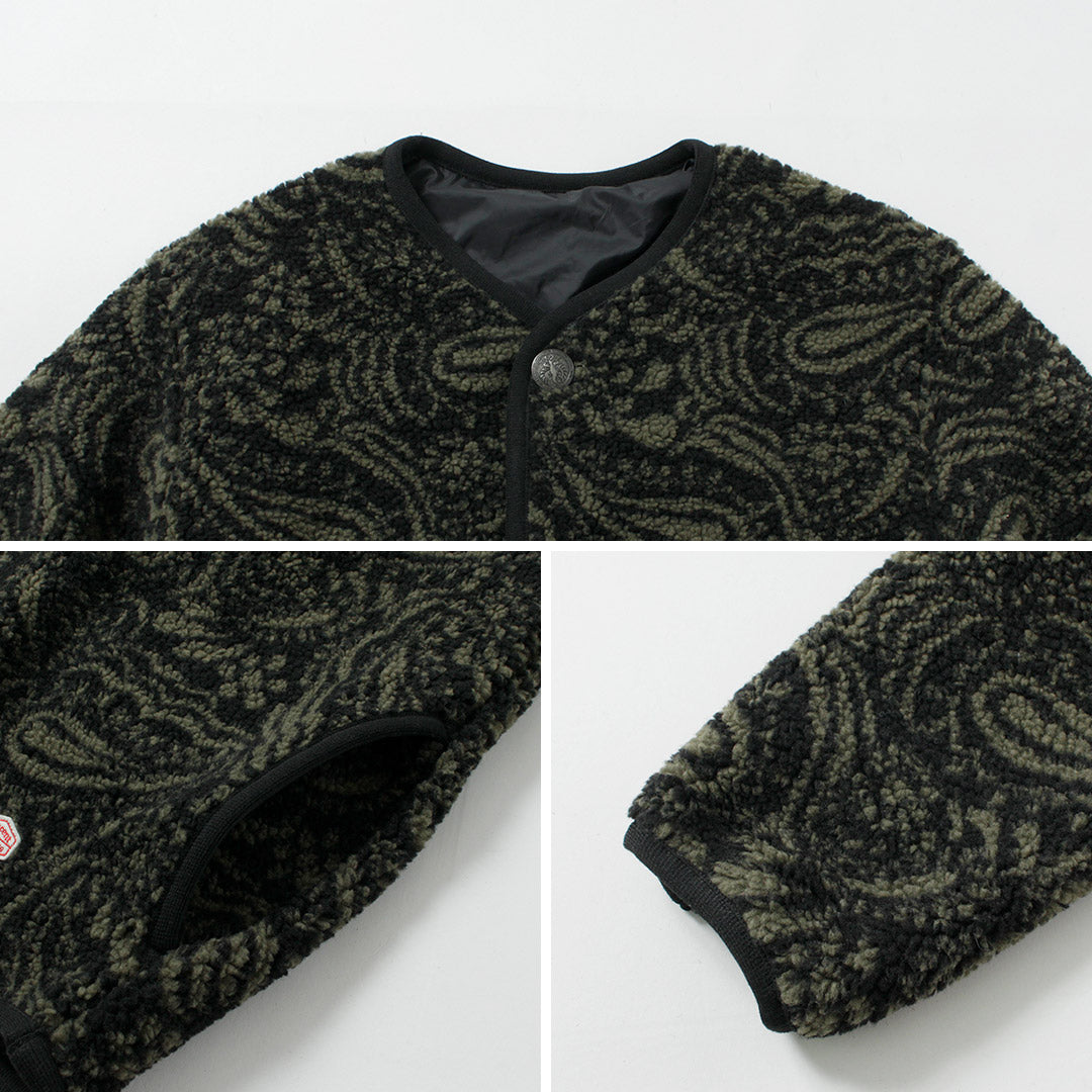 VINCENT ET MIREILLE / Cárdigan boa reversible
