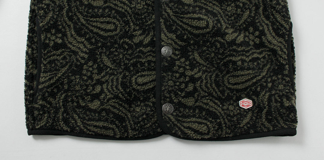 VINCENT ET MIREILLE / Cárdigan boa reversible