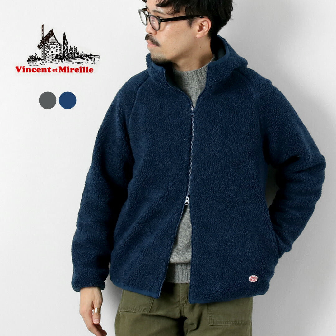 VINCENT ET MIREILLE / Boa Sudadera con capucha a cuadros