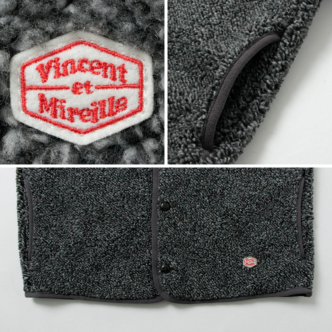 VINCENT ET MIREILLE / Boa Sudadera con capucha a cuadros