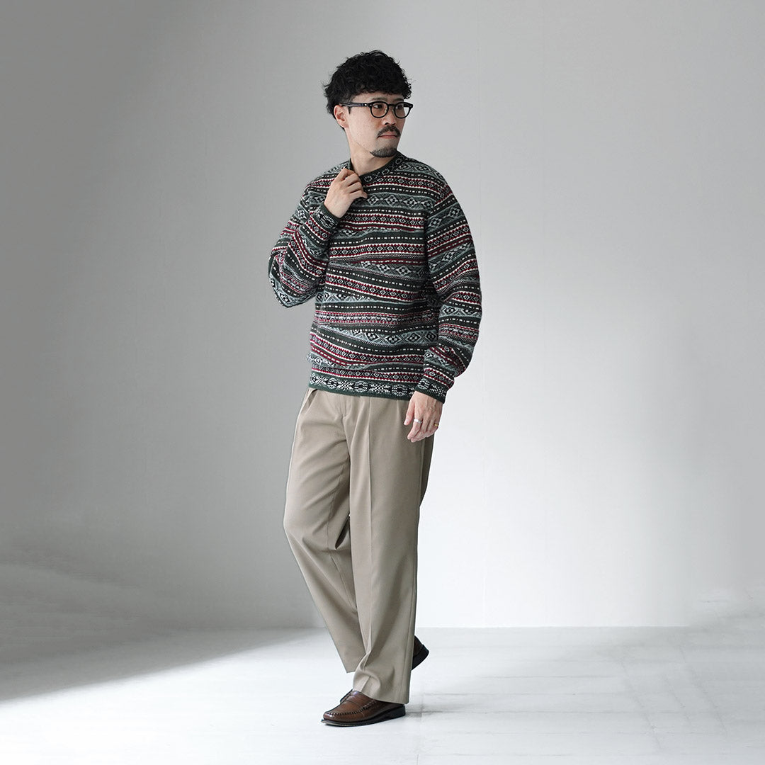 COOHEM / Jersey de punto Crazy Fair Isle