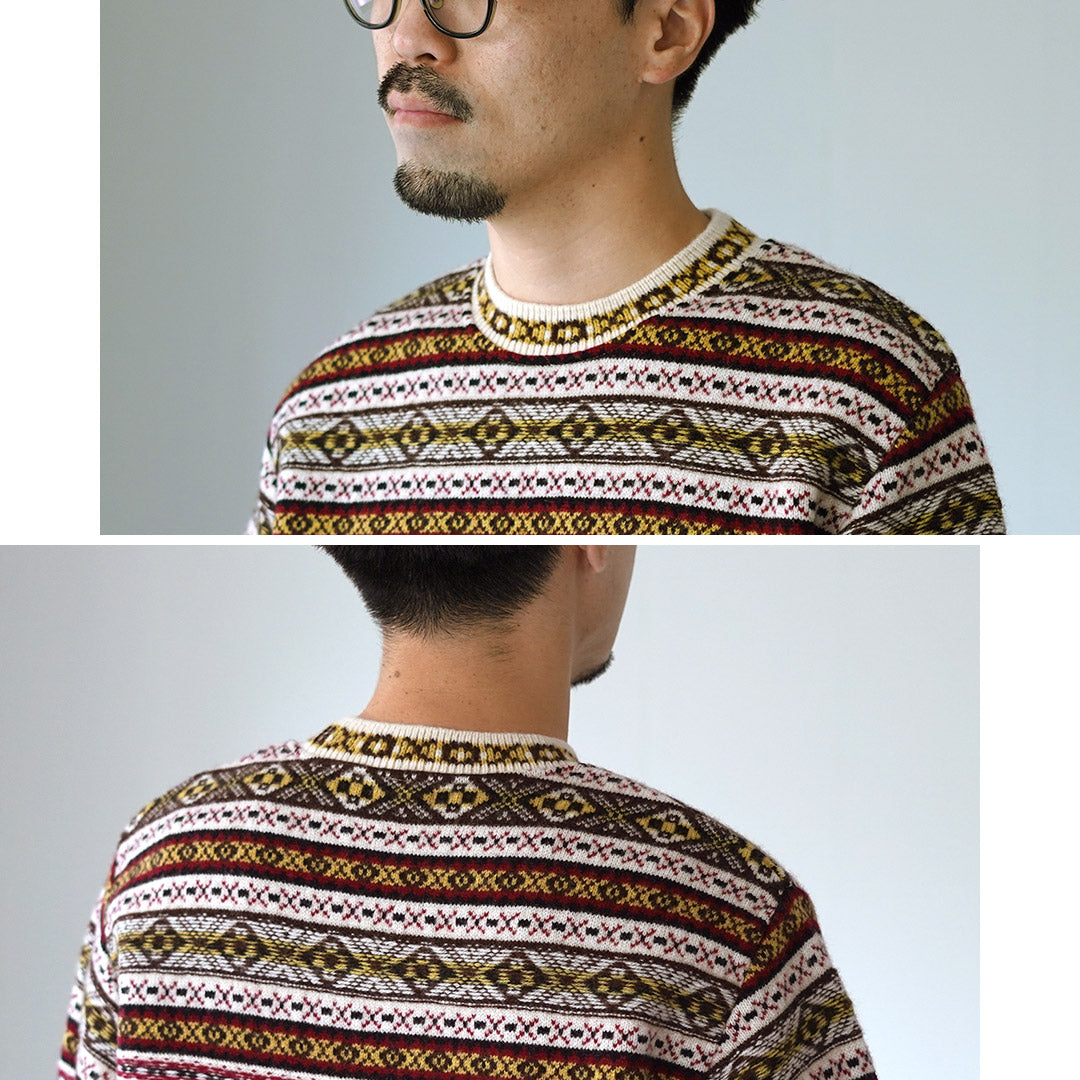 COOHEM / Jersey de punto Crazy Fair Isle
