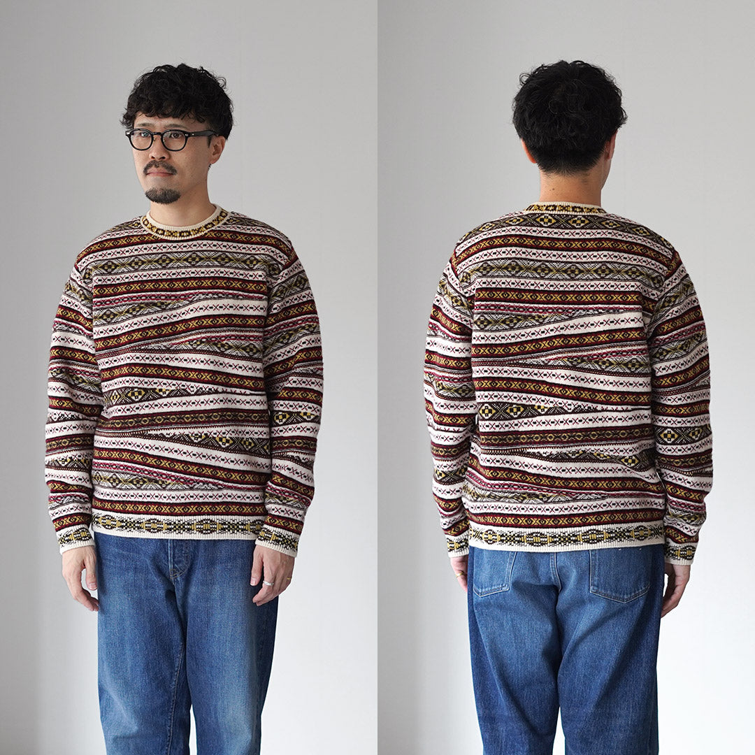 COOHEM / Jersey de punto Crazy Fair Isle