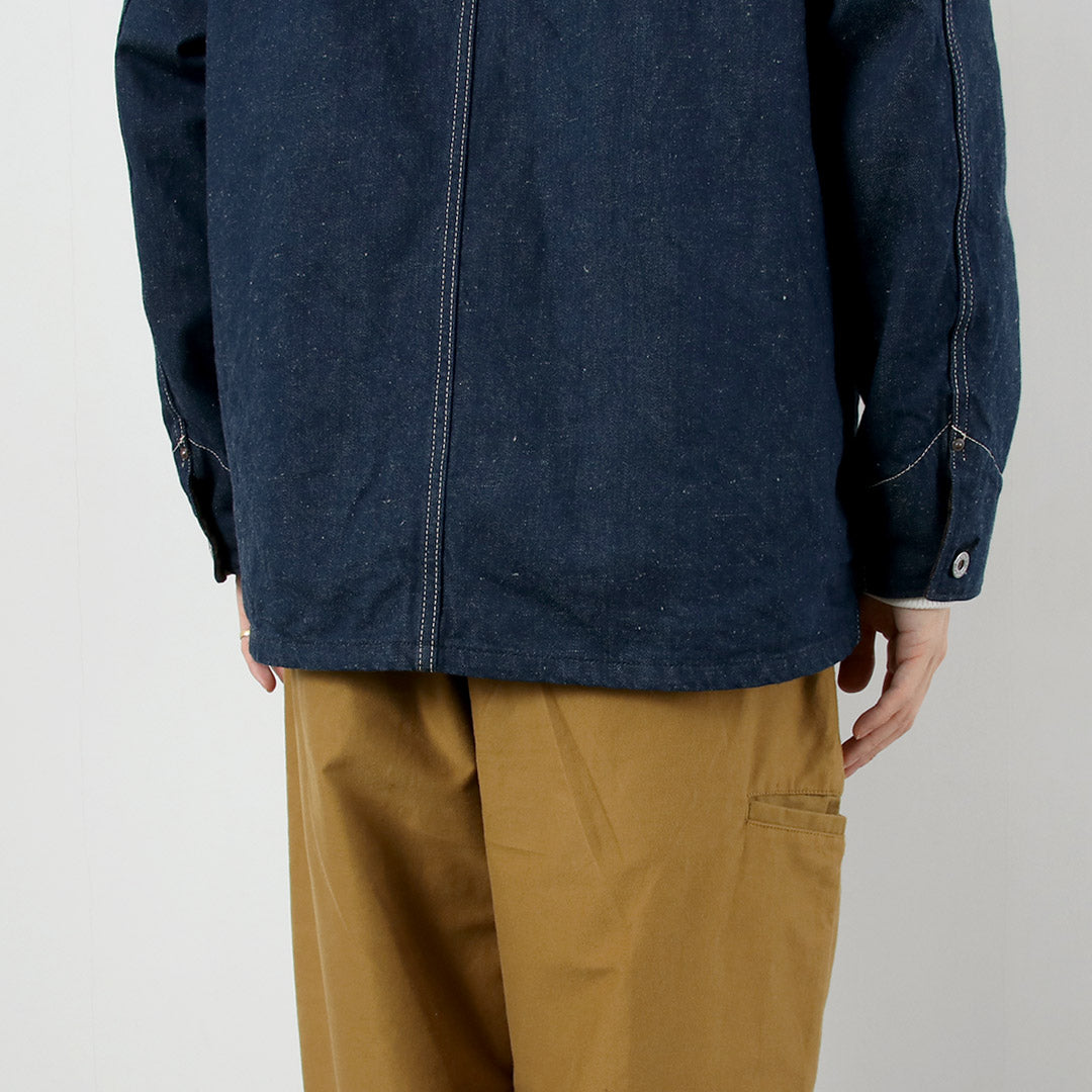 FOB FACTORY / F2456 담요 라이너가 포함된 데님 초어 재킷