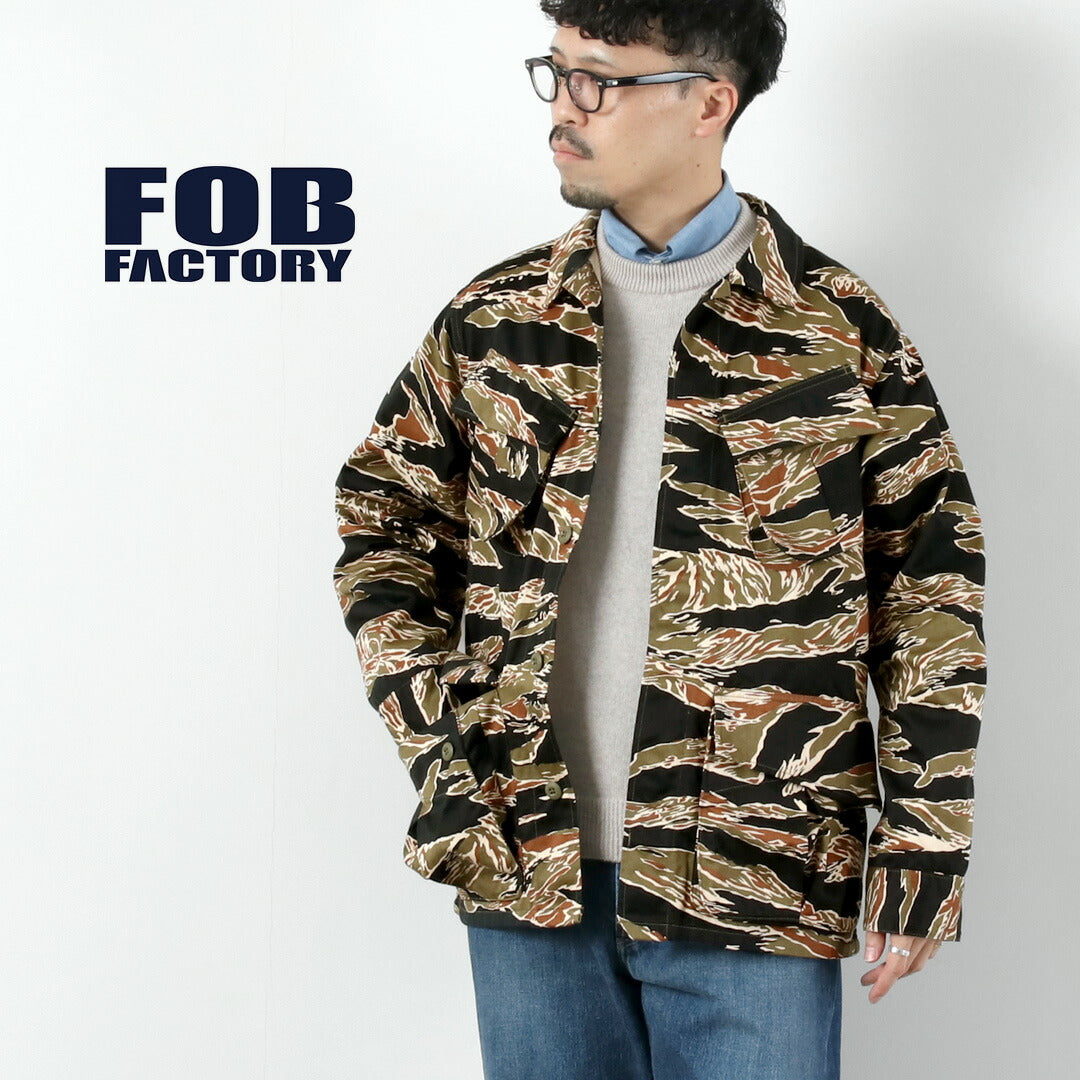 FOB 工厂 / F2457 丛林疲劳迷彩夹克
