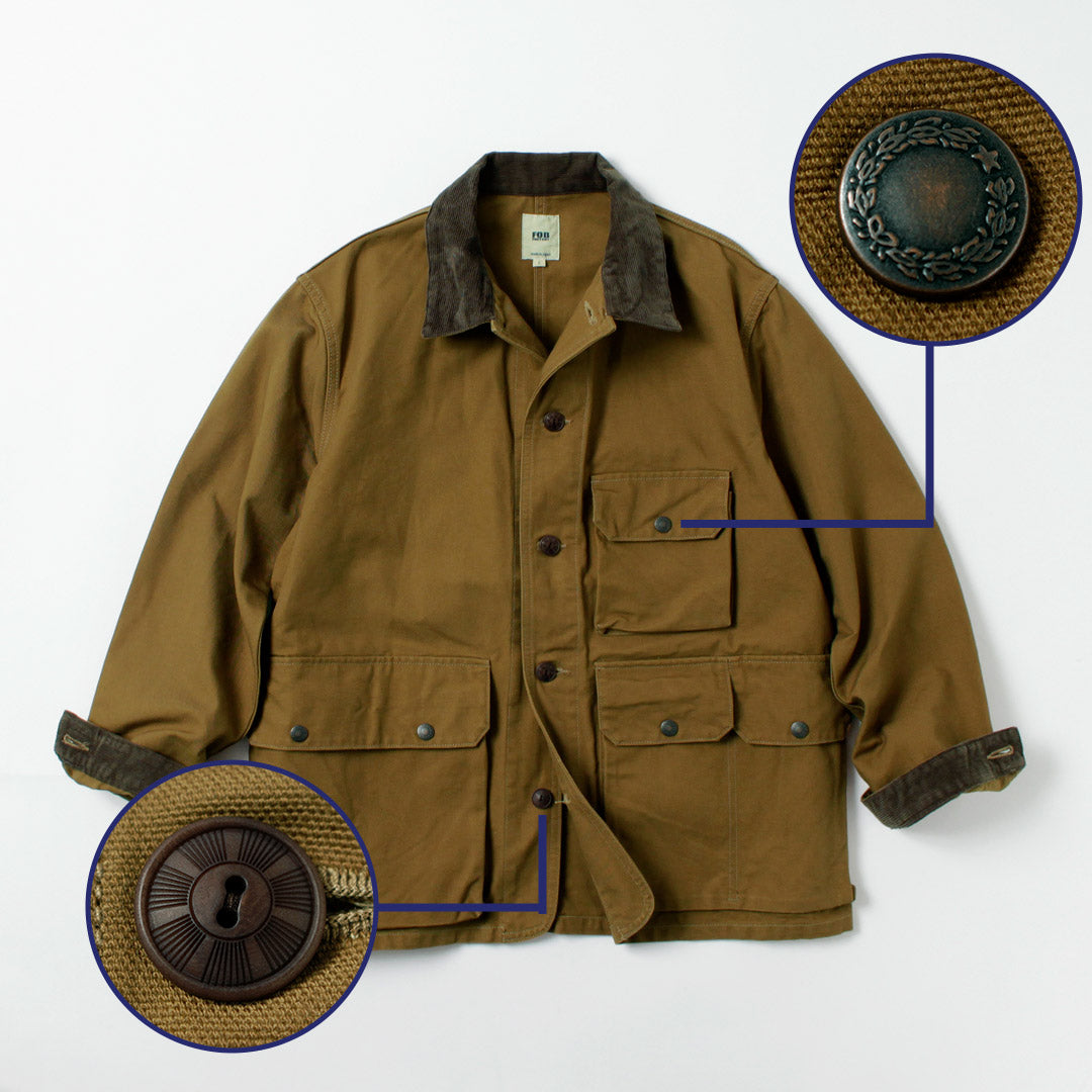 FOB FACTORY / Veste de chasse au canard F2458