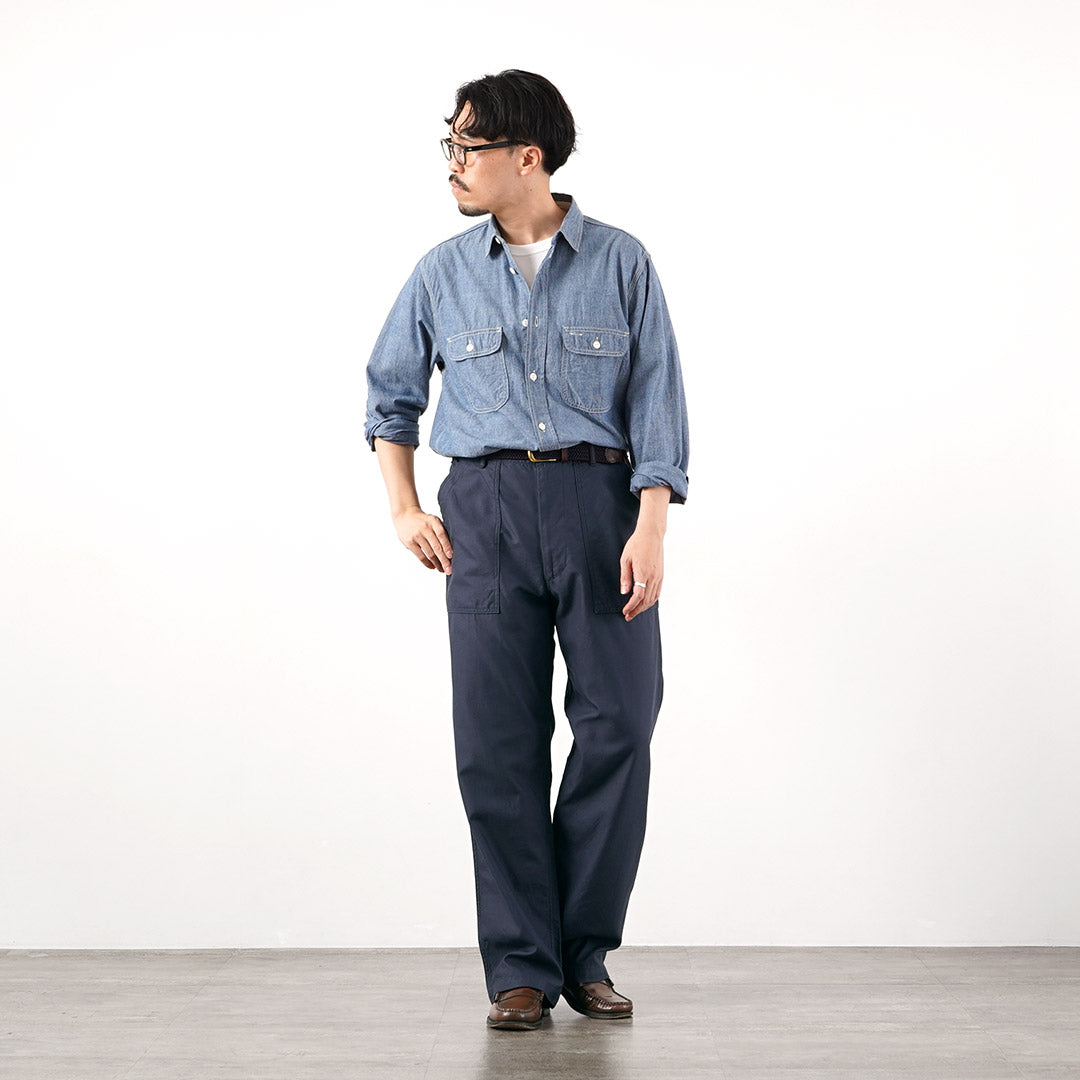FOB FACTORY / F0540 Pantalon Boulanger Type 2
