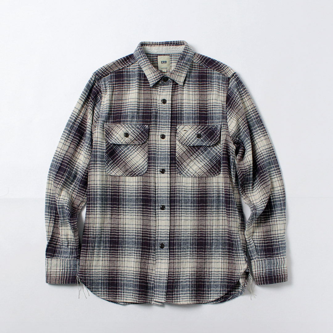 FOB FACTORY / Chemise de travail en flanelle épaisse F3510