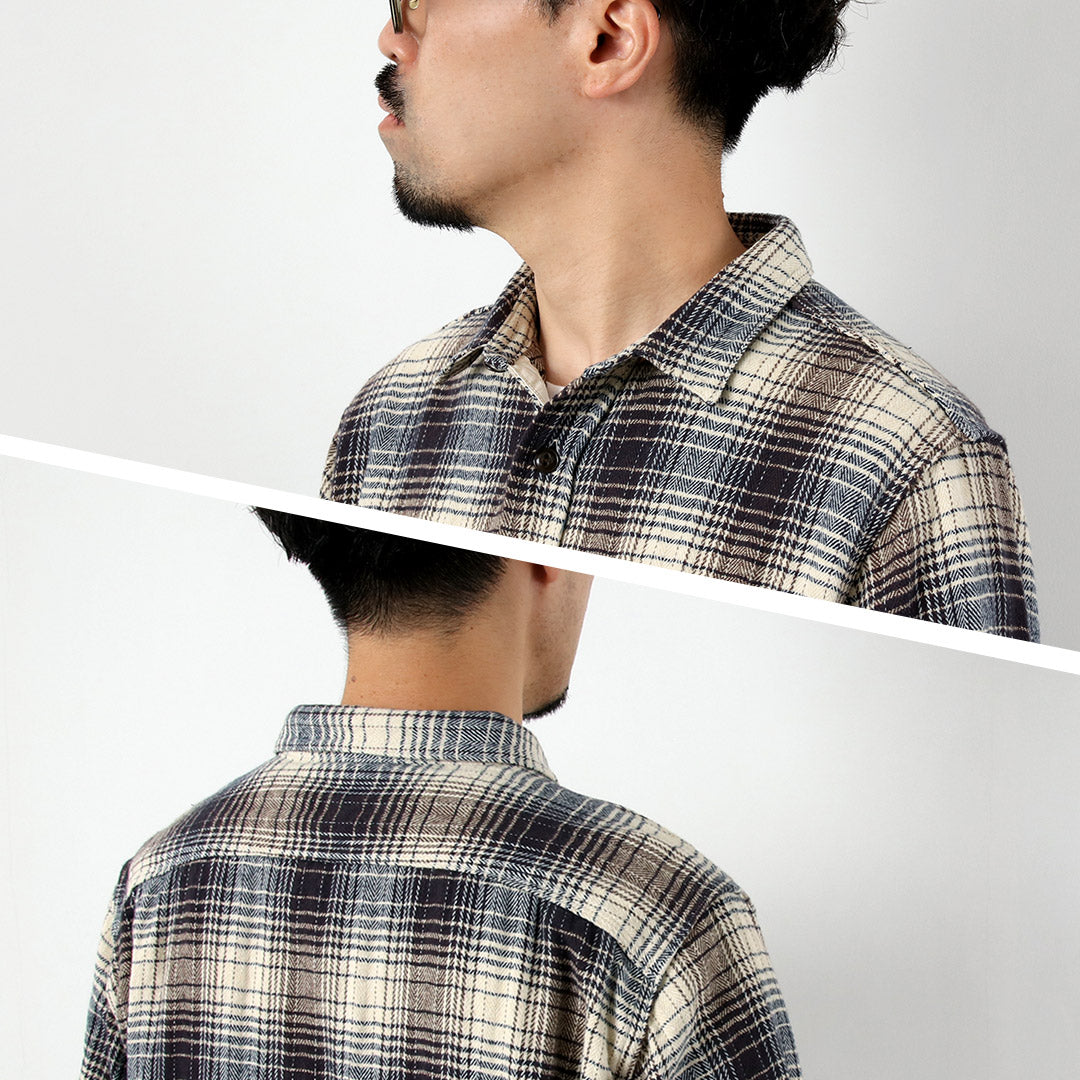 FOB FACTORY / Chemise de travail en flanelle épaisse F3510
