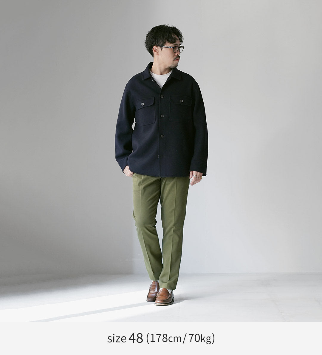 D.C.WHITE / 双面CPO夹克