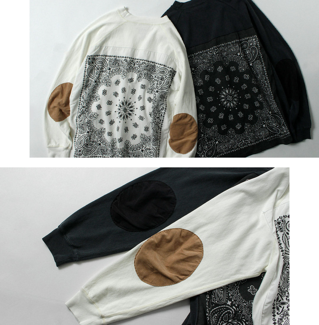 REMI RELIEF / T-shirt à manches longues avec patch coude en jersey 8/- traité SP (Bandana)
