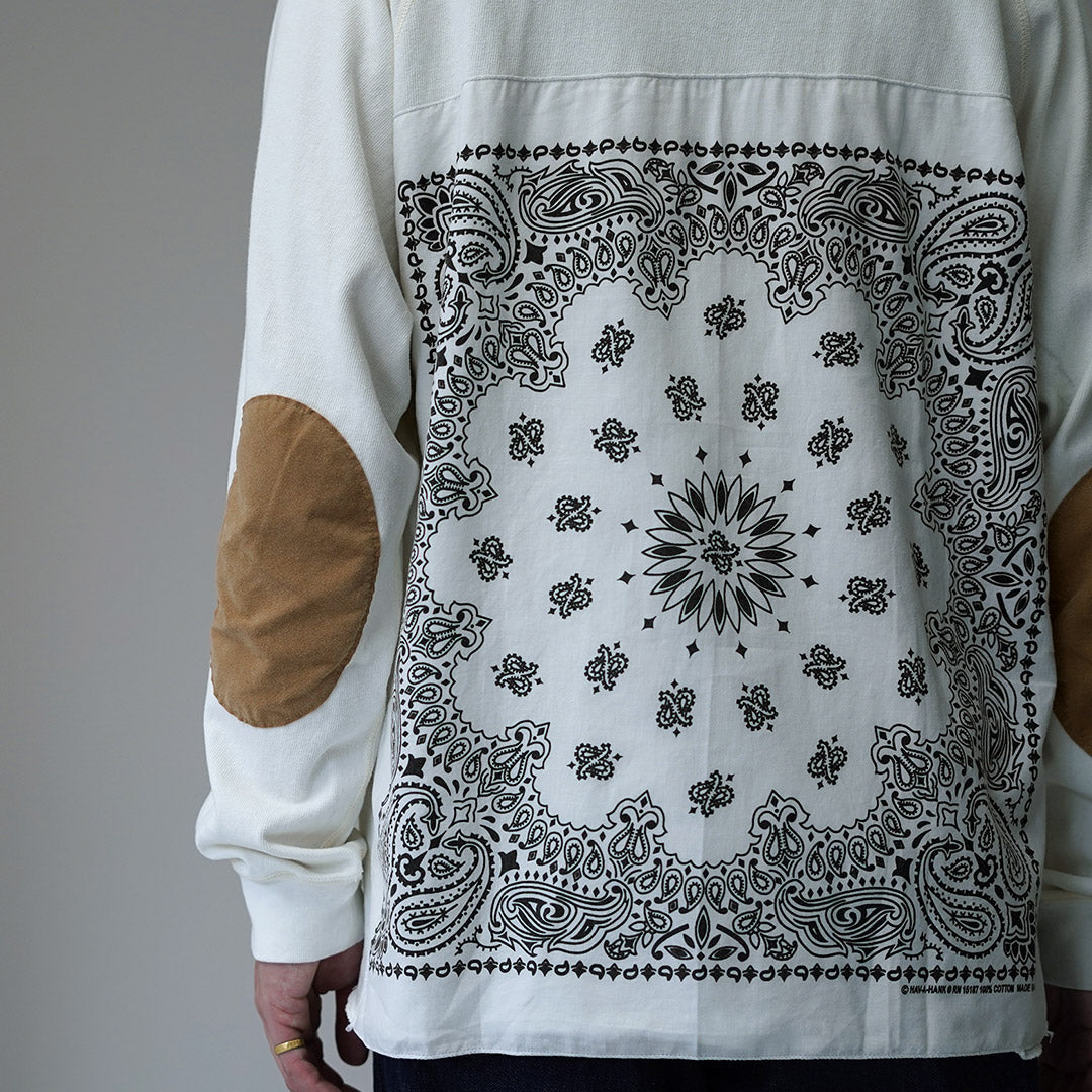 REMI RELIEF / T-shirt à manches longues avec patch coude en jersey 8/- traité SP (Bandana)