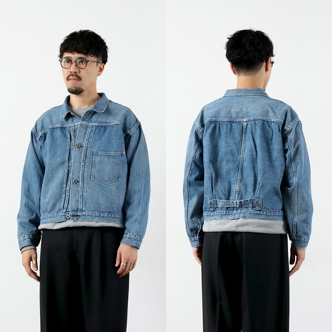 REMI RELIEF / Veste en jean d'occasion modèle WWII 12oz