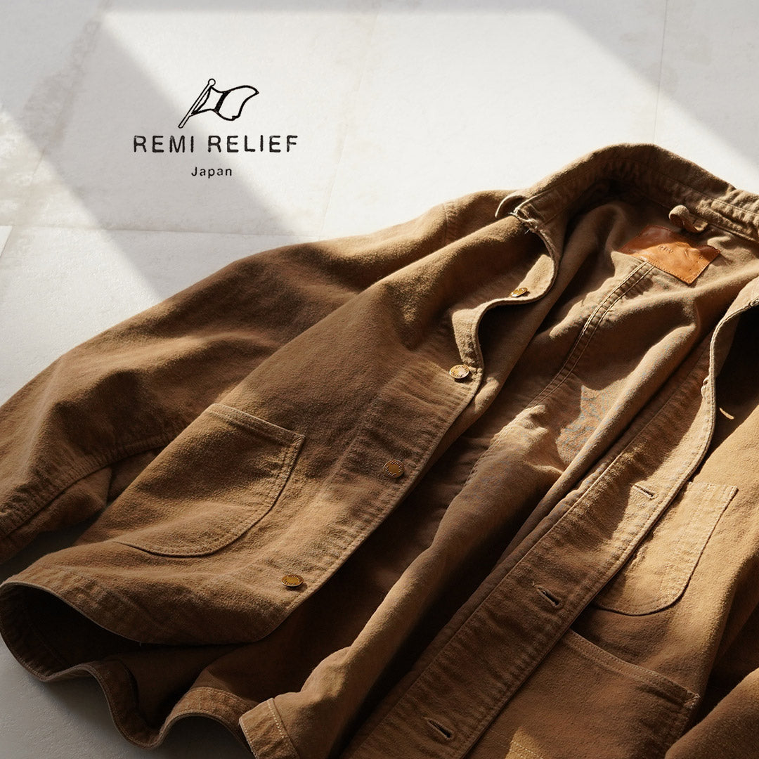 REMI RELIEF / 鼴鼠皮連體夾克