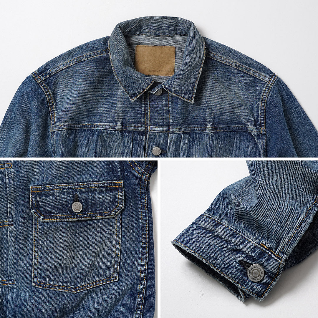 ORDINARY FITS / 1st Type Used-Wash 12oz Denim Jacket, 2026 Model