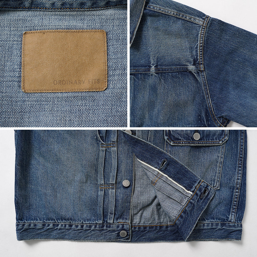 ORDINARY FITS / 1st Type Used-Wash 12oz Denim Jacket, 2026 Model