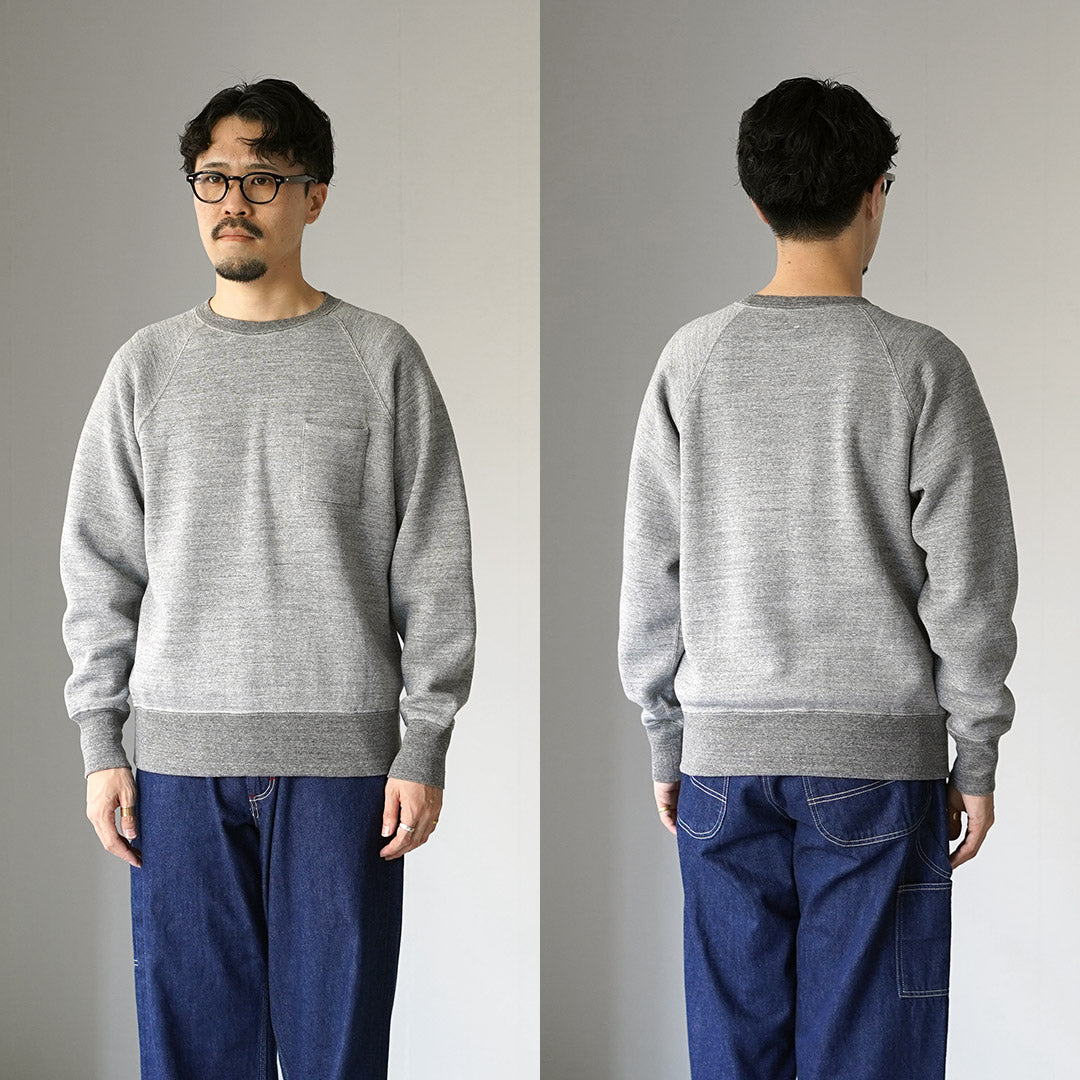 FILMELANGE / BURD Sweat-shirt à col rond doublé Campione