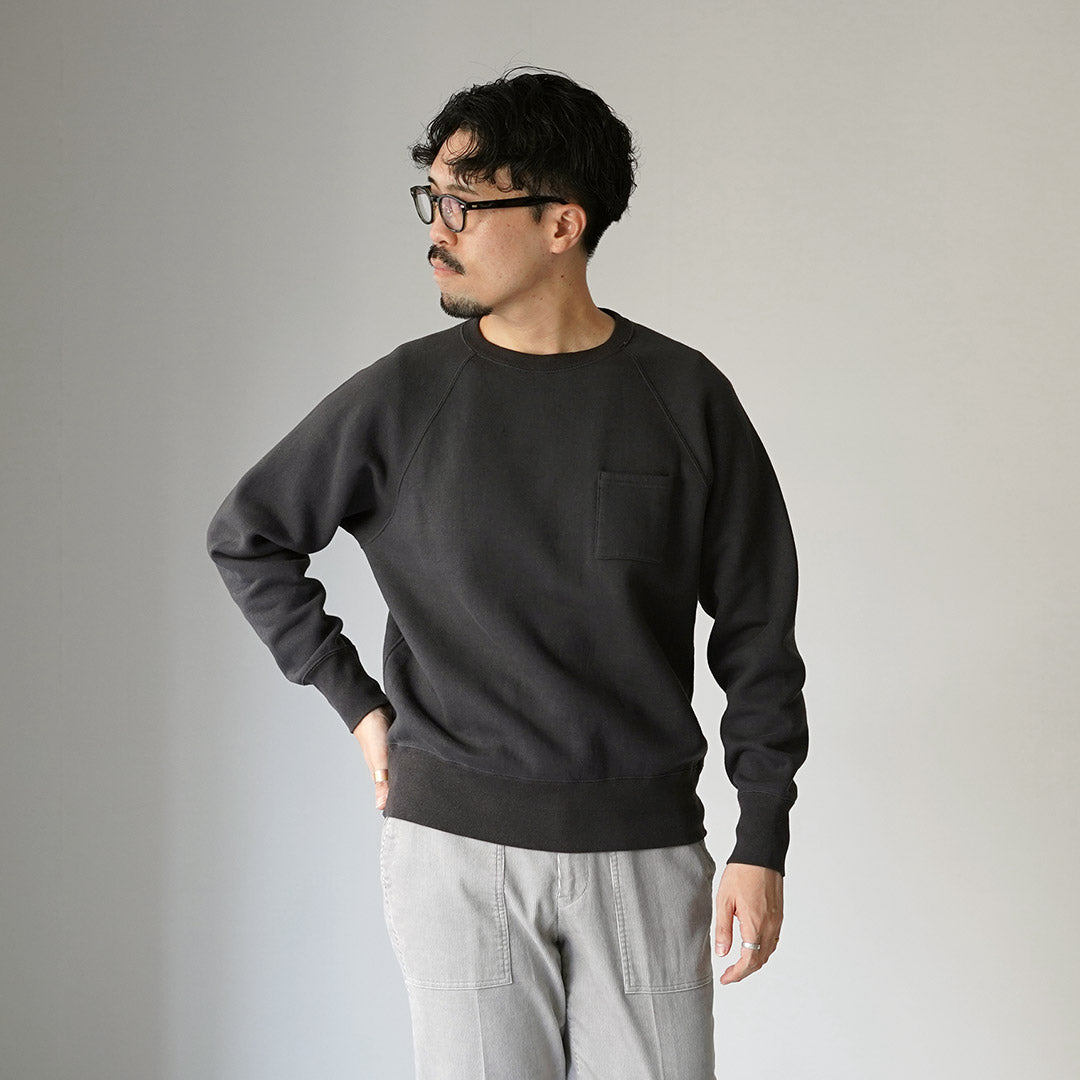 FILMELANGE / BURD Sweat-shirt à col rond doublé Campione