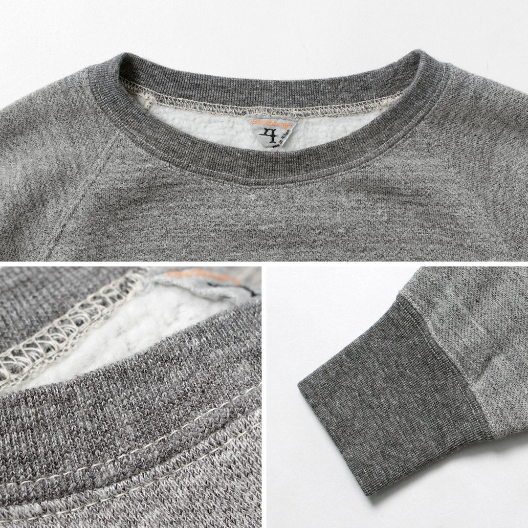 FILMELANGE / BURD Sweat-shirt à col rond doublé Campione