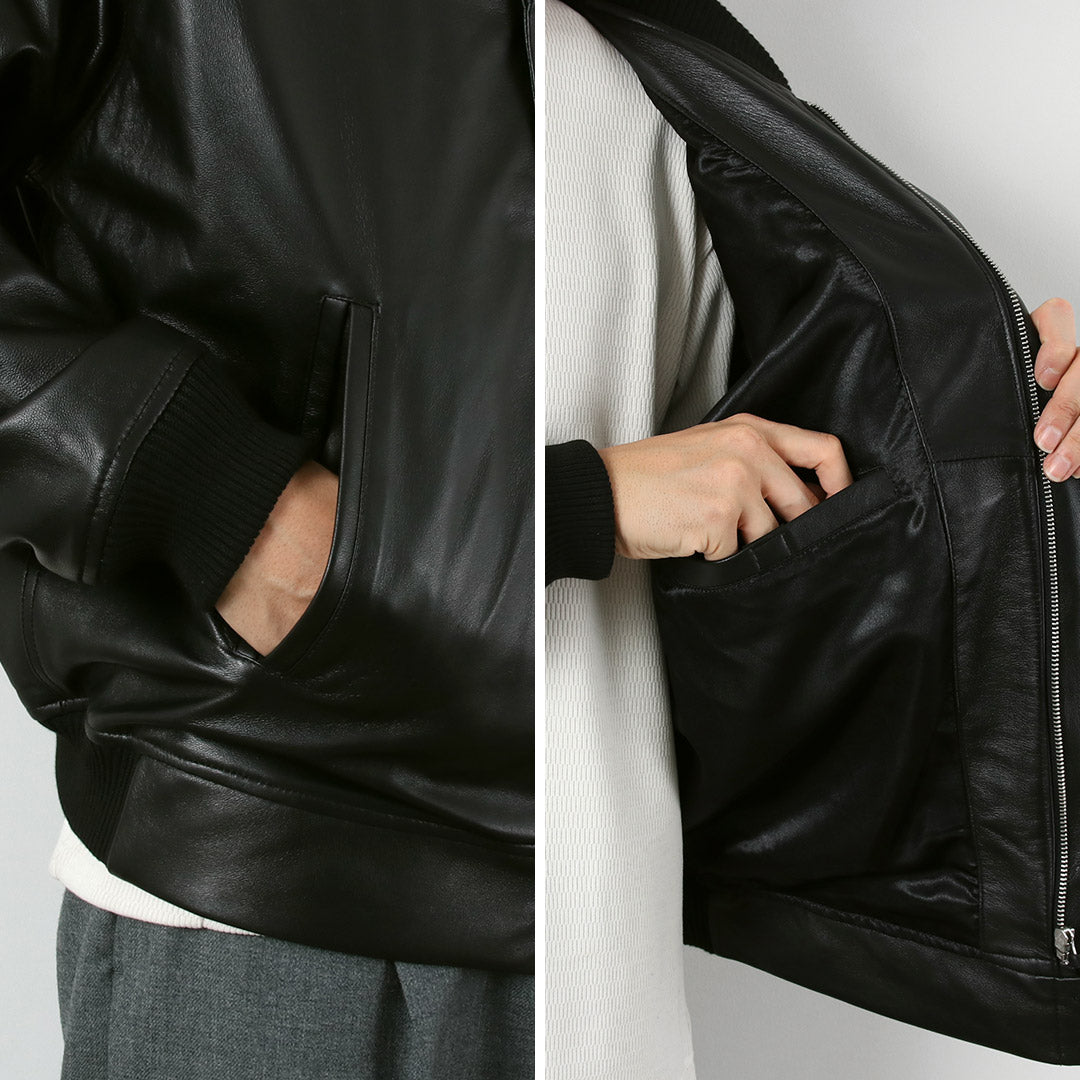 TOWNCRAFT / Chaqueta Derby de piel