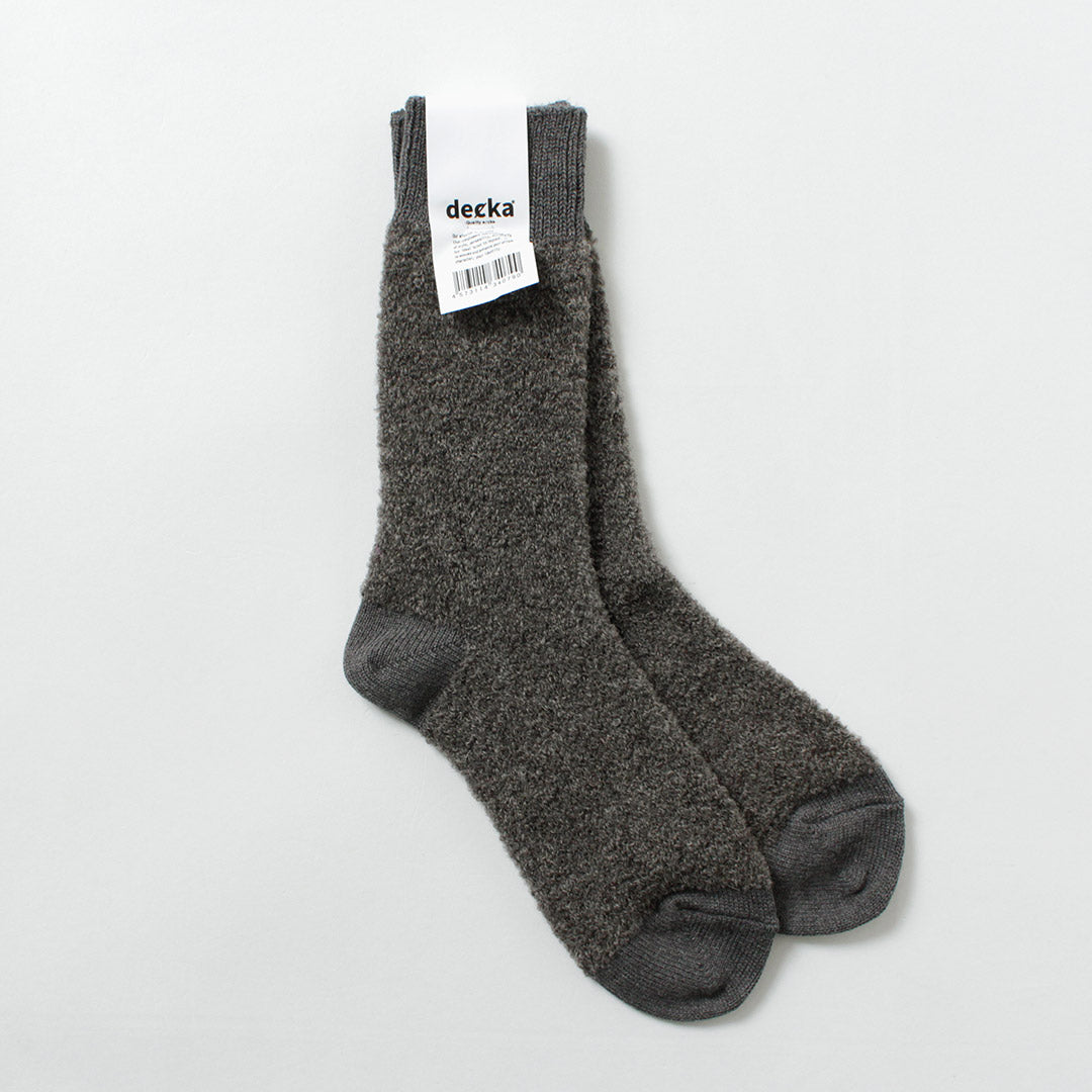 DECKA QUALITY SOCKS - SHOWATABÉ / Baby Alpaca & Merino Wool Socks