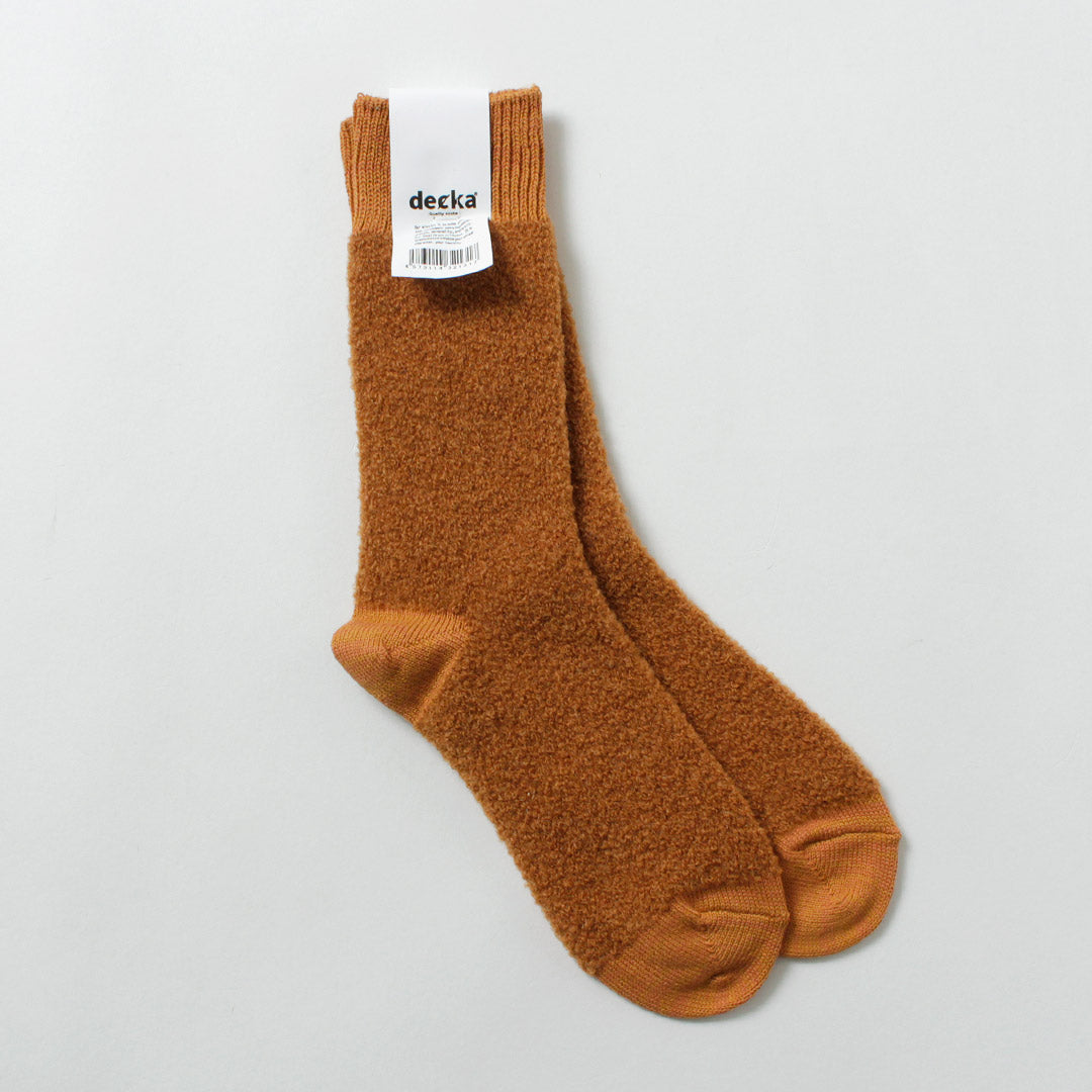 DECKA QUALITY SOCKS - SHOWATABÉ / Baby Alpaca & Merino Wool Socks