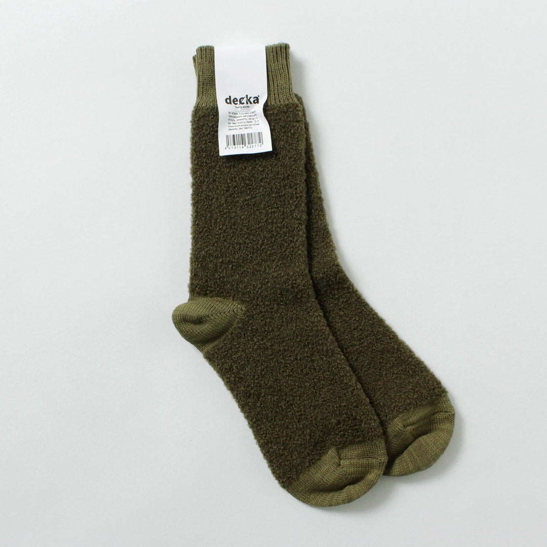 DECKA QUALITY SOCKS - SHOWATABÉ / Baby Alpaca & Merino Wool Socks