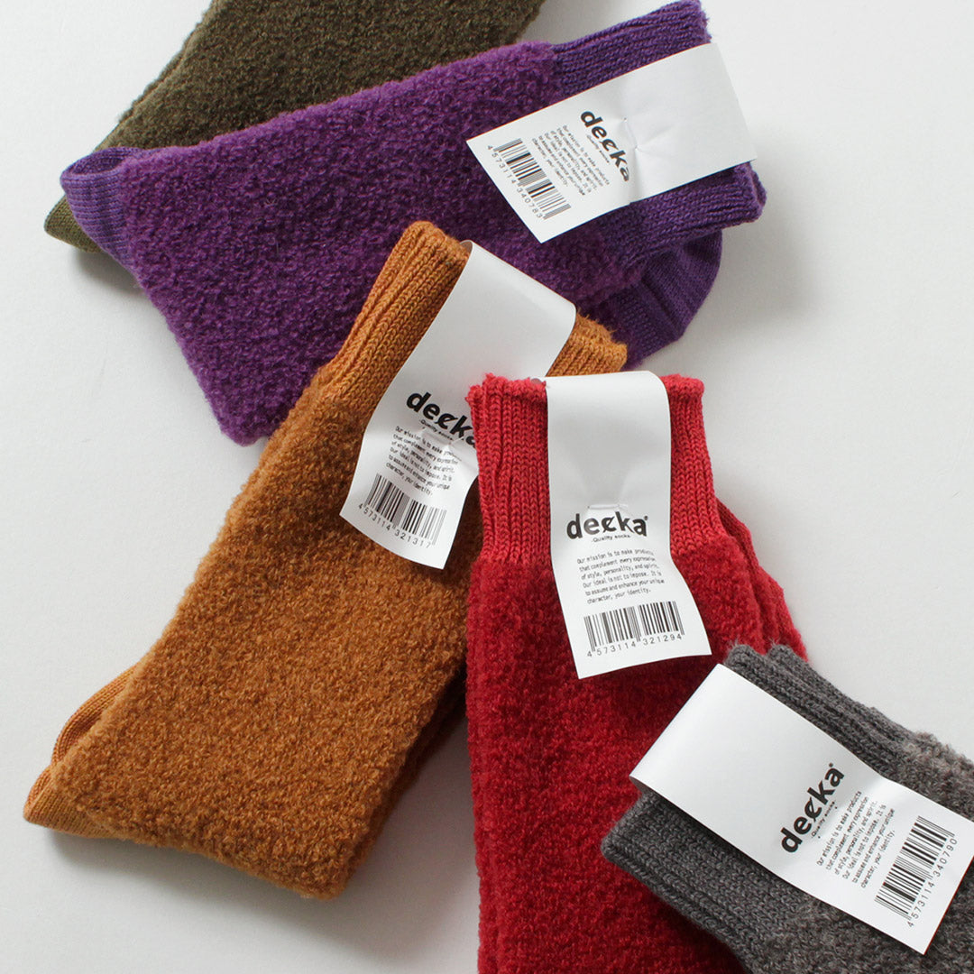 CHAUSSETTES DE QUALITÉ DECKA / Chaussettes bébé alpaga et laine mérinos