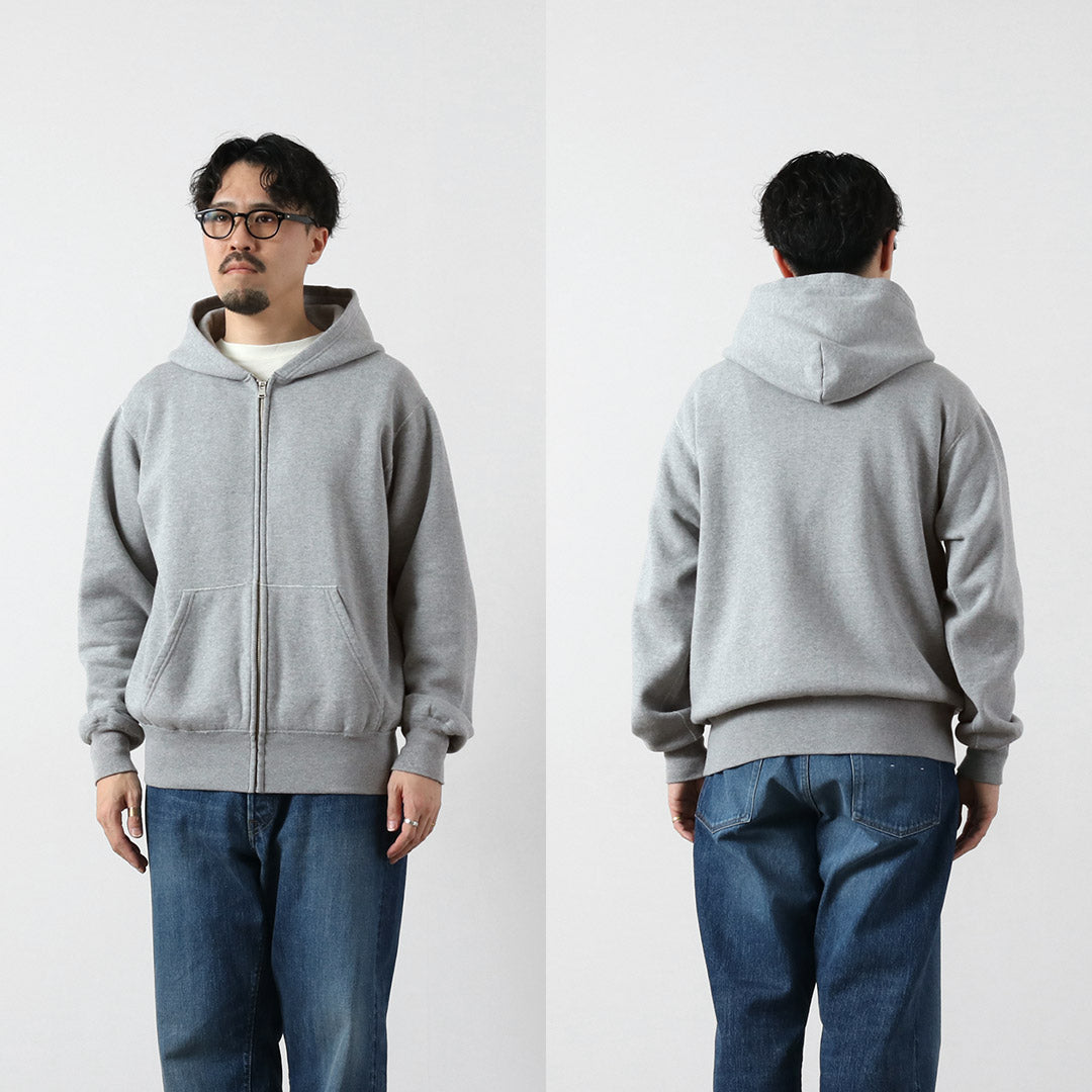 GRANGES / Sweat à capuche zippé Cozun