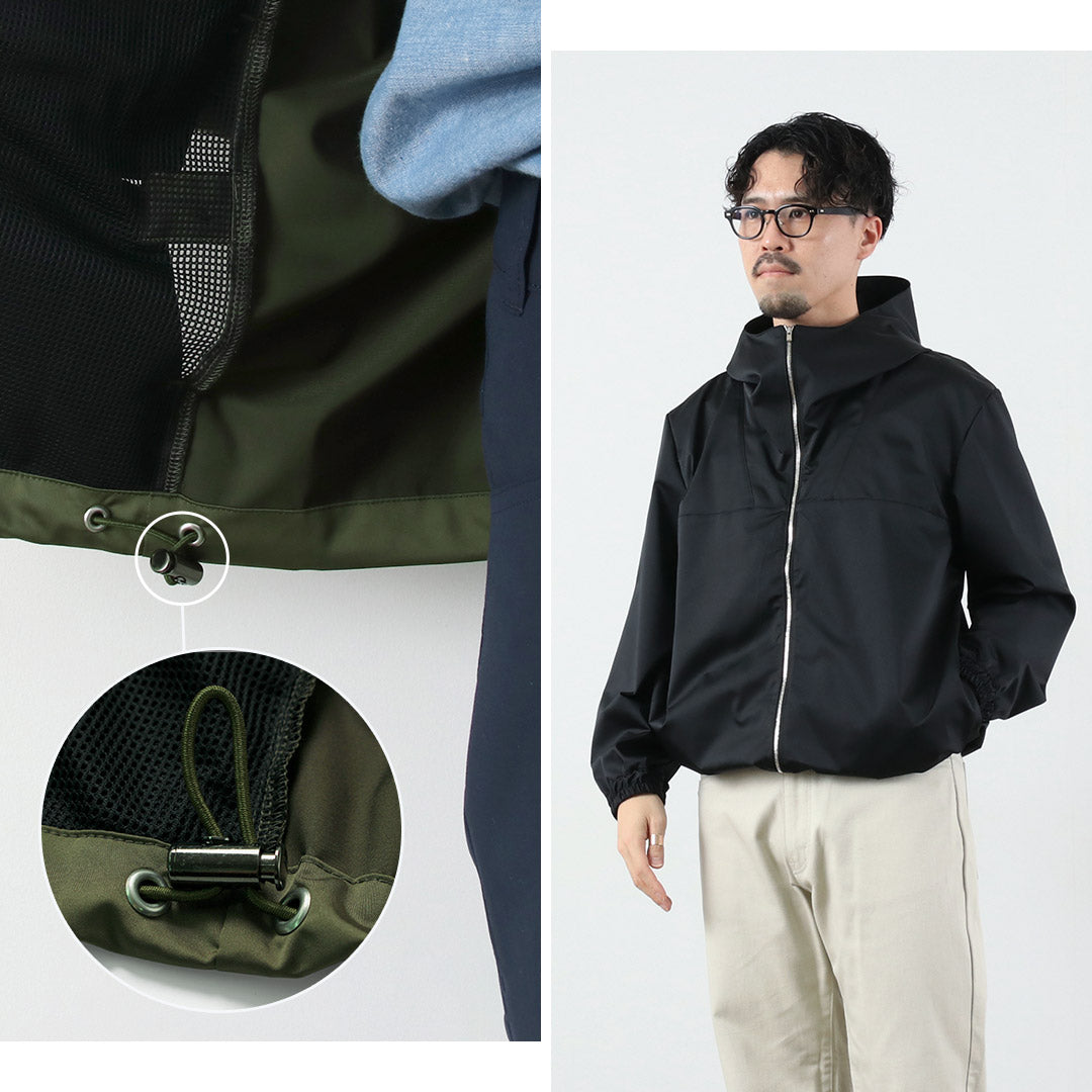 RE MADE IN TOKYO JAPAN / Parka Anorak en tissu Limonta