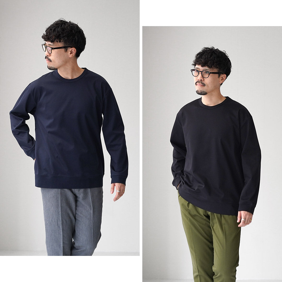 RE MADE IN TOKYO JAPÓN / Camiseta de vestir ancha de manga larga hecha en Tokio