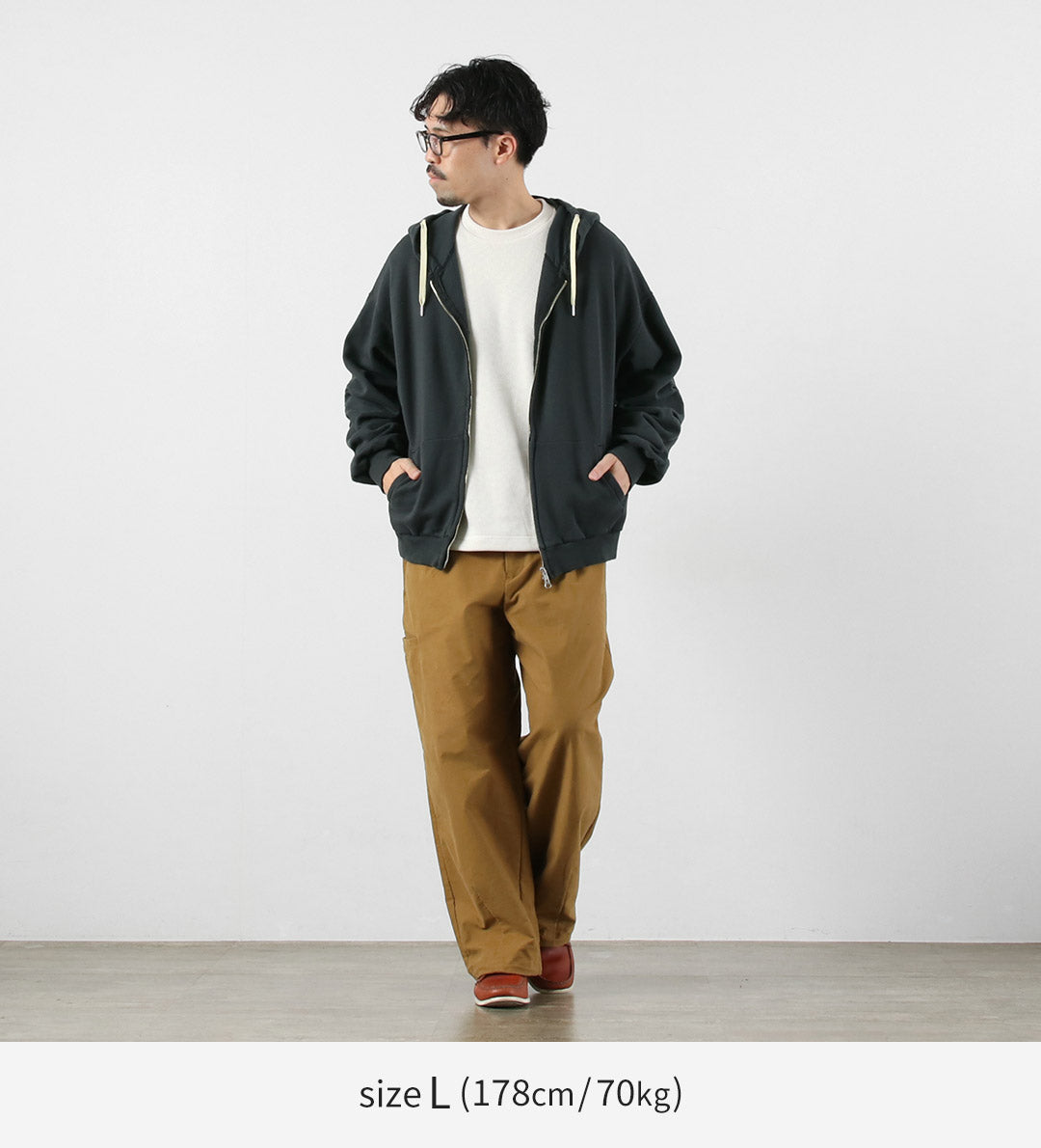 ILL ONE EIGHTY / 2WAY 지퍼 후디