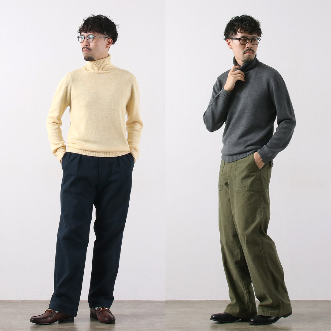 RINASCENTE / 7G 이탈리안 캐시 울 터틀넥 니트