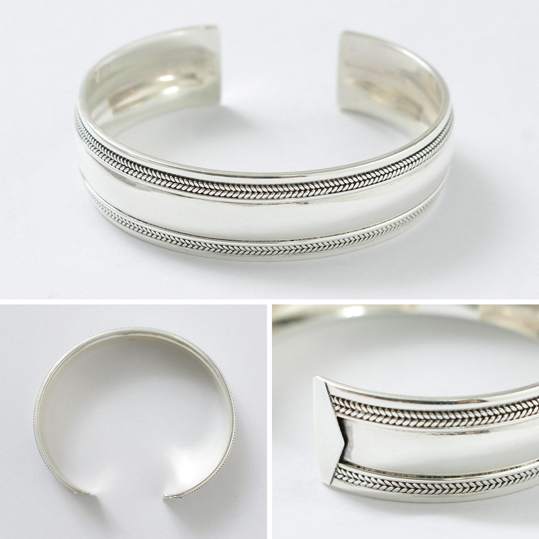 TMW / Bracelet étroit en argent sterling