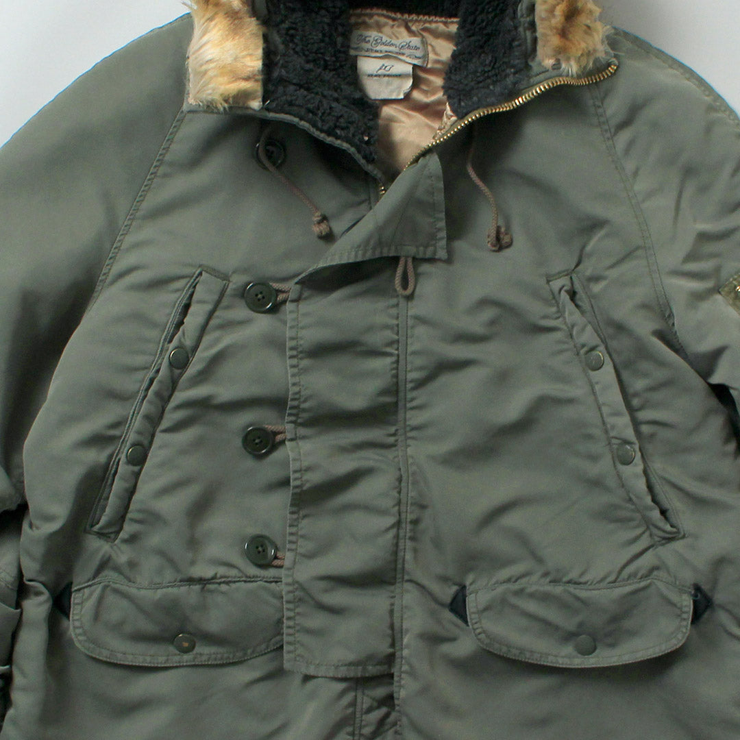 REMI RELIEF / Veste en fourrure écologique N-3B en sergé de nylon recyclé