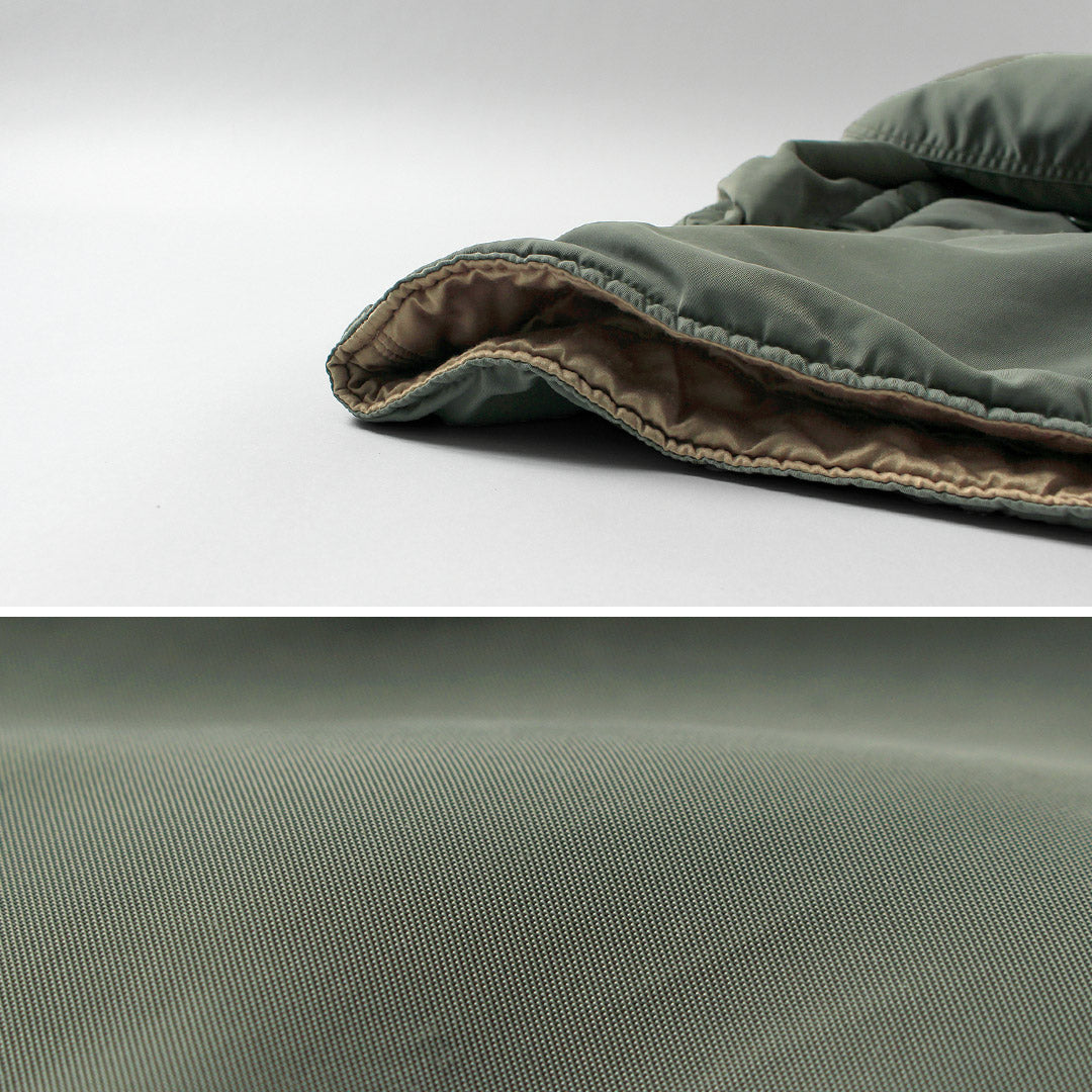 REMI RELIEF / Veste en fourrure écologique N-3B en sergé de nylon recyclé