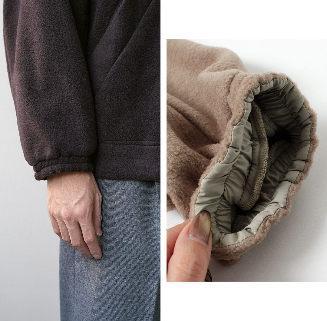 BASISBROEK / HERNEN Blouson zippé en polaire