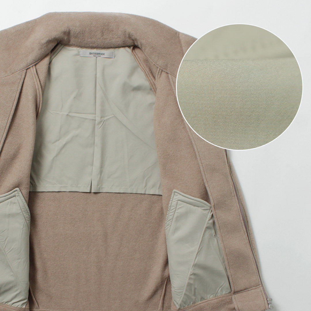 BASISBROEK / HERNEN Blouson zippé en polaire