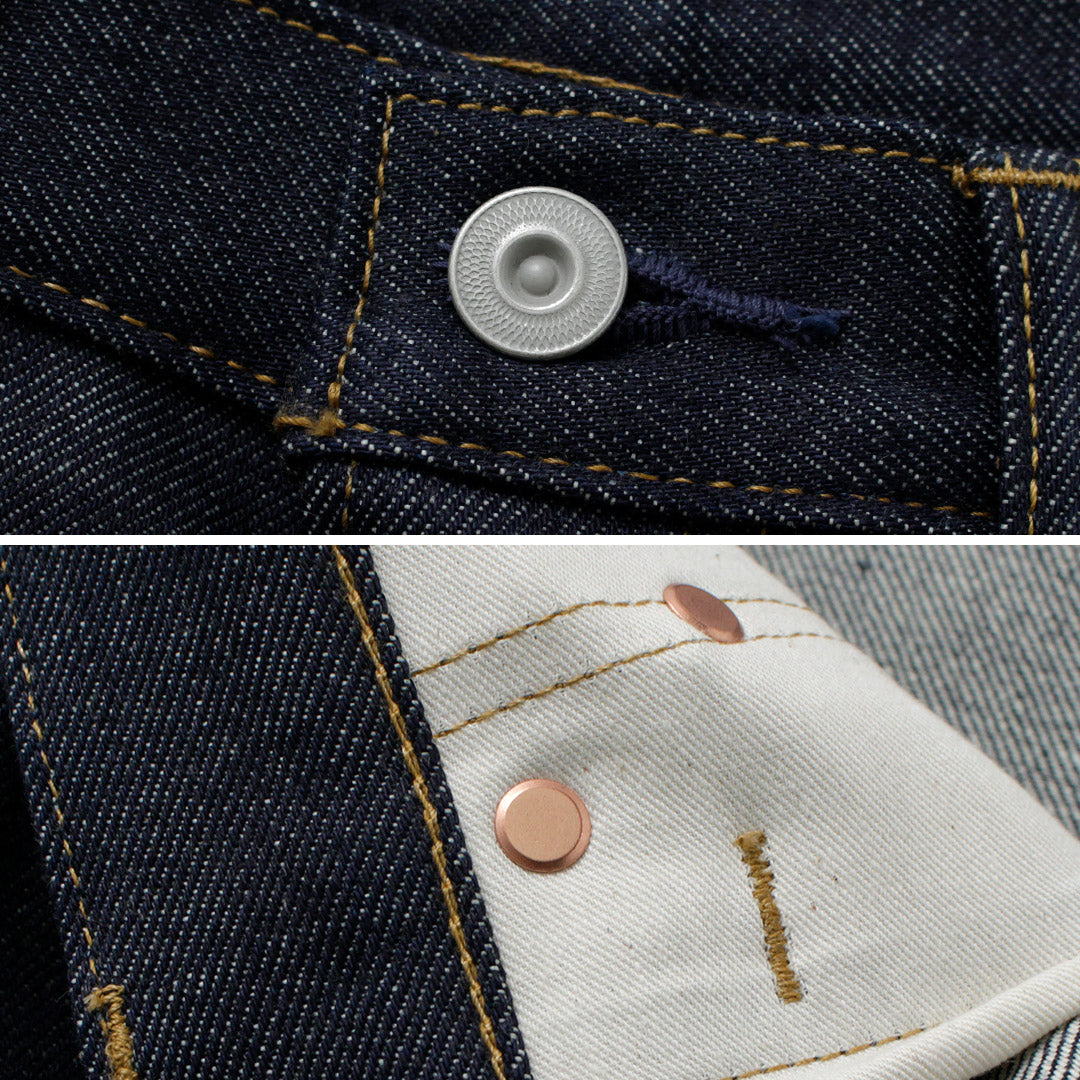 COTTON RESEARCH CLUB / 14.75oz 布邊牛仔褲 – 生（未水洗）
